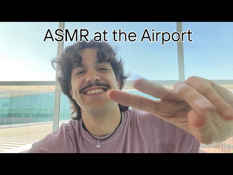 ASMR at an Airport ✈️ (Public ASMR)