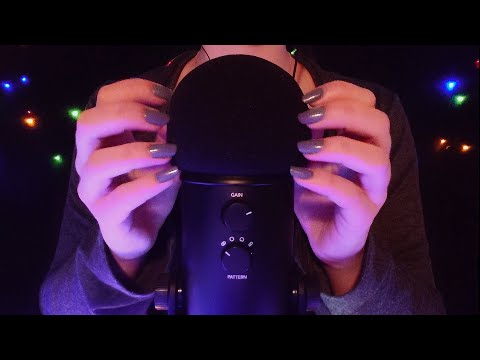 ASMR - Slow Microphone Scratching (With Windscreen) [No Talking]