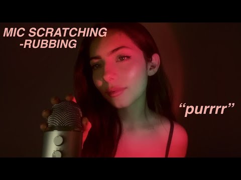 asmr | mic scratching/ rubbing | purrring