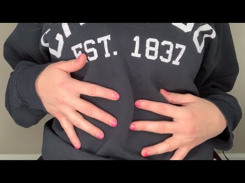 ASMR Belly Scratching + Trigger Phrases (That Tickles & My Belly Is So Ticklish) | Custom Video