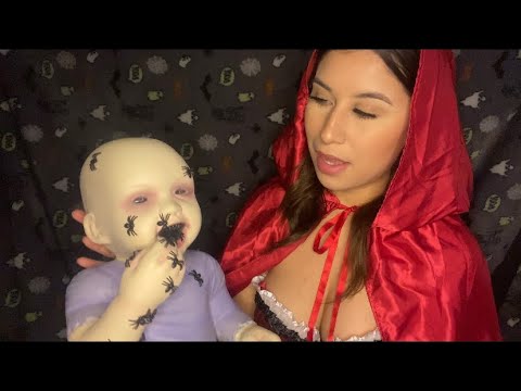 ASMR - SPOOKY Gift Shop, Little Red Riding Hood Helps You Buy Your HALLOWEEN  Decorations 🎃