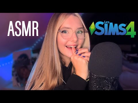 [ASMR FR] J'essaye De Me Créer Dans Les Sims 4 ❤️