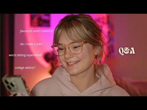 ASMR answering your questions ✨
