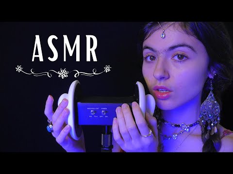ASMR || 3dio whispers (ear massage, mouth sounds, ear eating, spoolie)
