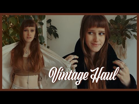 ASMR | Vintage Haul | Try on & show and tell [german | deutsch]