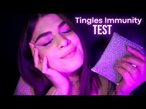 ASMR Qual è il tuo livello di immunità ai Tingles? TINGLES IMMUNITY TEST
