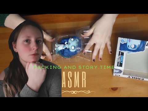 Hard Plastic and Box Sounds ASMR With A Storytime