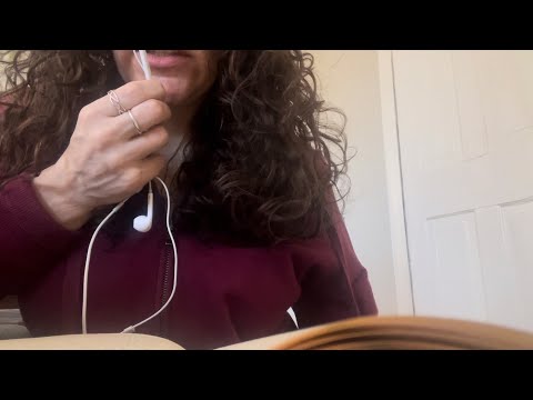 Up Close Whisper Book Reading: ASMR with Lapel Mic + Apple Mic