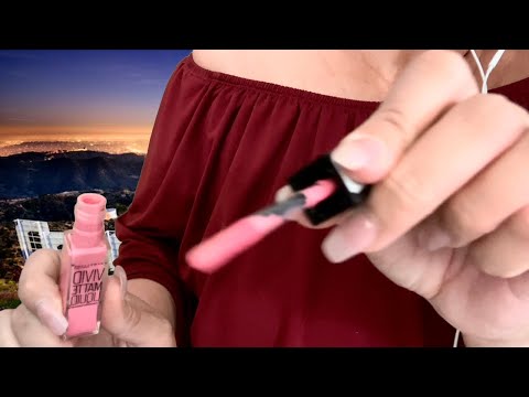 ASMR Bestie Does Your Makeup Behind Hollywood Sign