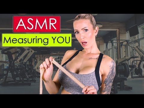 ASMR Measuring YOUR BODY - Personal Attention Soft Spoken - perfect Tingle Trigger to Relax Deutsch