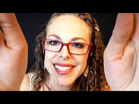 ASMR Face & Head Massage Role Play  ♥ Relaxing Spa Massage, Ear Brushing, Touching, Opening Lids