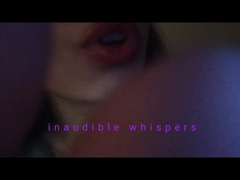 ASMR plucking your pain away - inaudible whispers