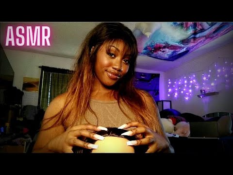 ASMR| Giving You A Forehead Massage 💕 Forehead Scratching + Hair Play Sounds