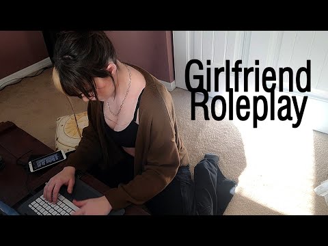 ASMR: Hanging Out With Your Girlfriend Lofi | No talking | Typing | Keyboard