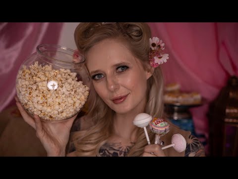 [ASMR] Relaxing Candy Shop / Soft spoken, Roleplay, Crinkling, Tapping