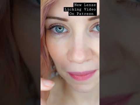 ASMR Lense Licking - Patreon Tease Jodie Marie ASMR