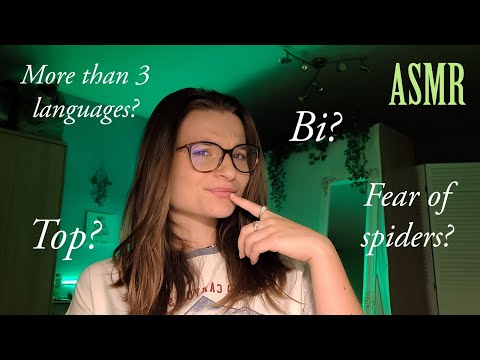 ASMR assumptions about me - Roleplay style! 🤫