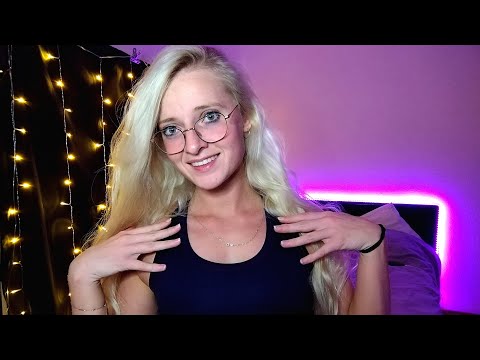 ASMR Tingly Fabric Scratching + Mouth Sounds (spit painting)
