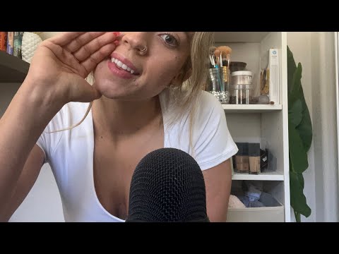 ASMR| 30+ Minutes Wet, Fast & Aggressive Mouth Sounds, Lens Licking, And Tapping