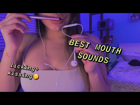 ASMR|| Pure Mouth Sounds (Gum, Licking) + more 💤