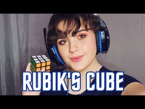 #ASMR | Solve a rubik's cube with me🩵