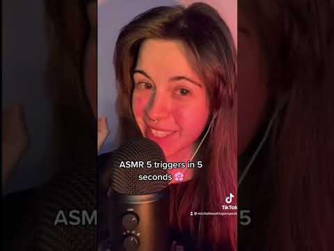 ASMR 5 triggers in 5 seconds 🌸 #asmr#shorts#asmrshorts#5triggersin5seconds#asmrtriggers