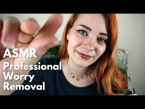 ASMR Professional Worry Removal | Plucking & Brushing Away Your Anxieties