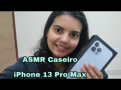 [ASMR Caseiro] Maior investimento para o canal - iPhone 13 Pro Max 😍📲