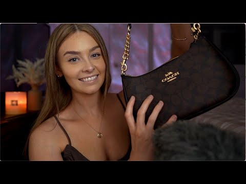 ASMR | What’s In my Bag? 👜🤎 (I’m Back!)