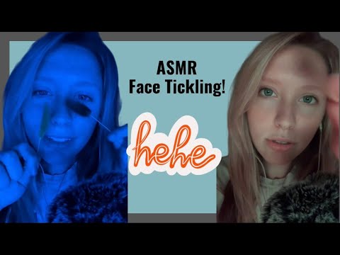ASMR | Tickling your face! 🤭 + other triggers