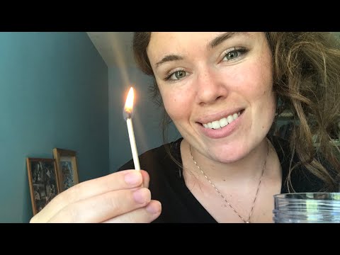 ASMR Lighting Matches/ Match Striking and Fizzling w/ Whisper