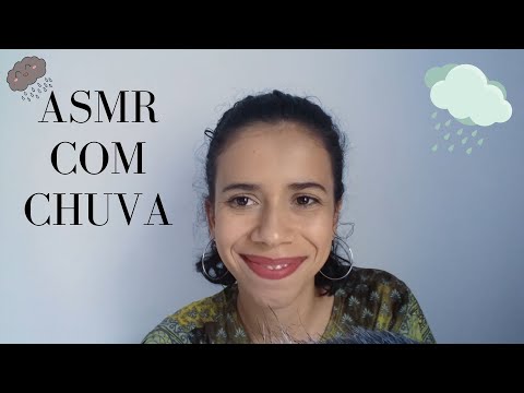 [ASMR] MOUTH SOUNDS + RAIN IN THE BACKGROUND