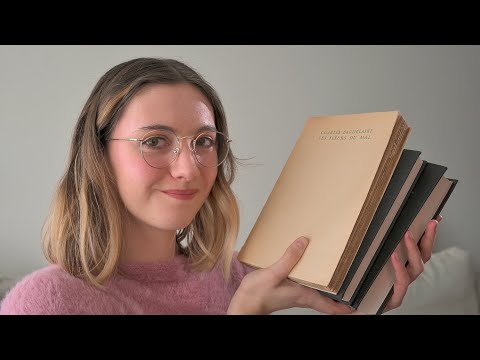 ASMR EN/FR - Show and Tell - Old Books Collection
