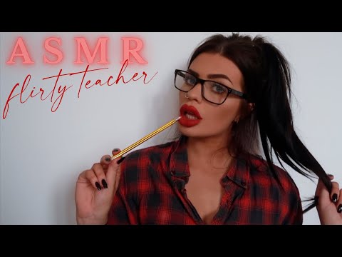 ASMR Flirty Teacher Wants To See You After Class ✏️🍎 (Roleplay)