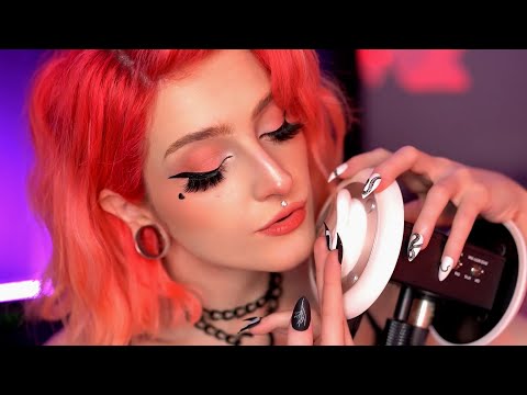 ASMR ♡ 3Dio Scratching ♡ Brain Melting Mouth Sounds