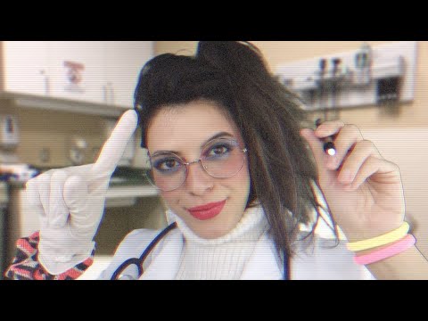 ASMR | SUPER Sassy 80s Doctor Check-Up! [Heavy Accent]