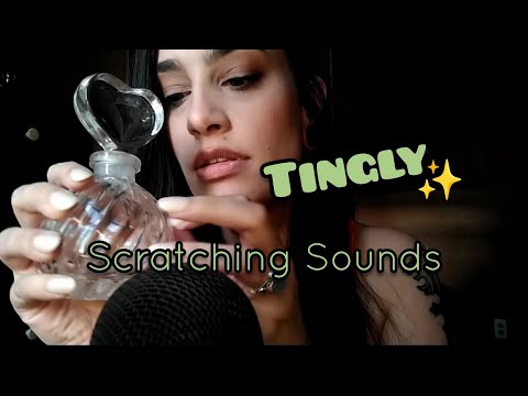 ASMR Fast & Aggressive Textured Glass Scratching