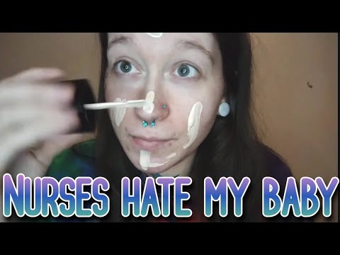 ASMR | Rambling about ultrasound appointments while doing my foundation