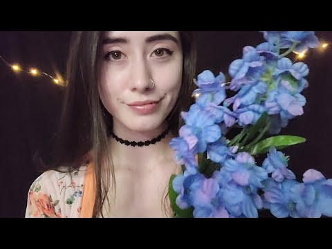 ASMR | Brushing Your Face with Plants 🌿 (Personal Attention, Whispered)