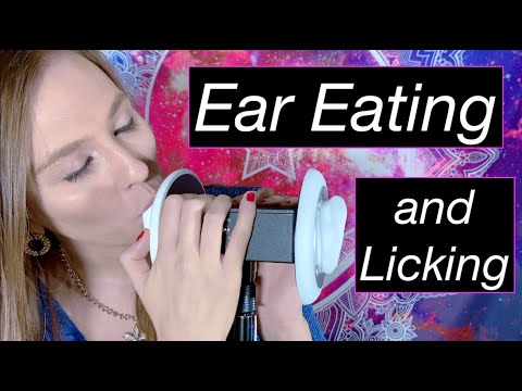 ASMR Ear Eating and Licking (No Talking)