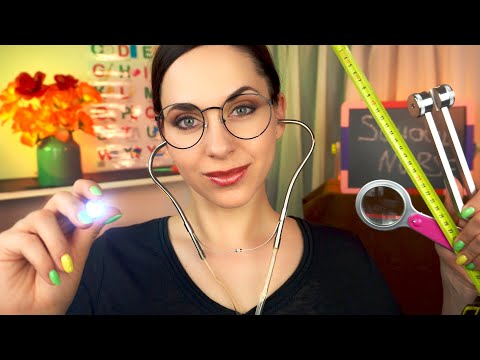 ASMR Unpredictable 5  Roleplays Scalp Check Teacher Ear Cleaning Face brushing Measuring You