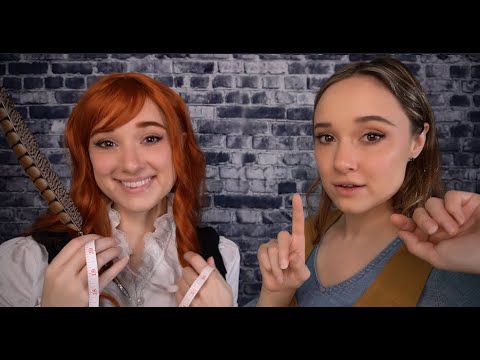 Unpredictable ASMR RPs w/ 4 Castle Staff | Scalp & Face Massage, Medical Exams, Ear Cleaning, Reiki