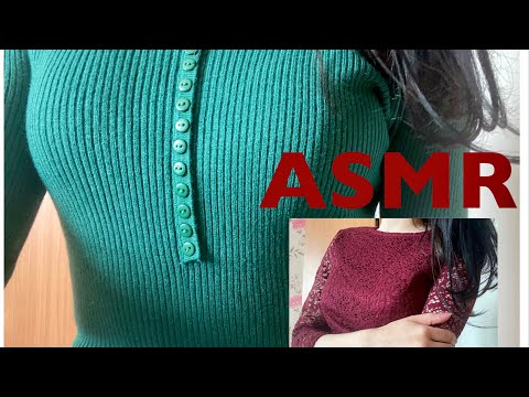 ASMR Sweater Tingles | Fabric Sounds