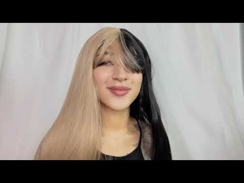 ASMR Wig Try On | Hair Play & Brushing Sounds (Anibiu Wigs)
