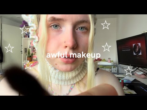 lofi asmr! [subtitled] awfully "professional" makeup!