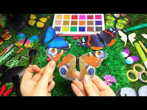 ASMR Fixing Butterflies Wings (Whispered)