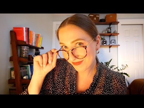 ASMR Whispering Willows Library 📖 (soft spoken, tapping, typing)
