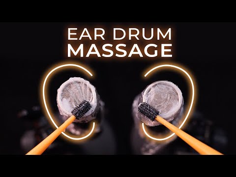 ASMR Sensitive Ear Drum Massage for People Who Can’t Tingle (No Talking)