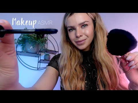 ASMR Friend Does Your Makeup 🍒  (Personal Attention, Whispers, 4K)