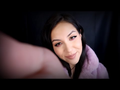 POSITIVE ASMR 🖤Calming Whispering and Crystal Tapping  ( with Rain )